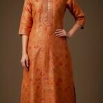The Saffron Swarnim Kurta Set