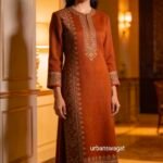 The Firdaus Embroidered Woolen Kurta